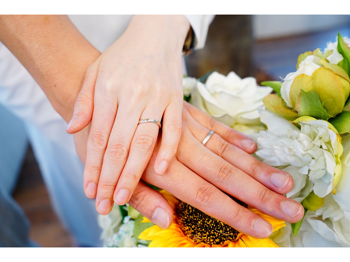手作り結婚指輪H様&M様 3