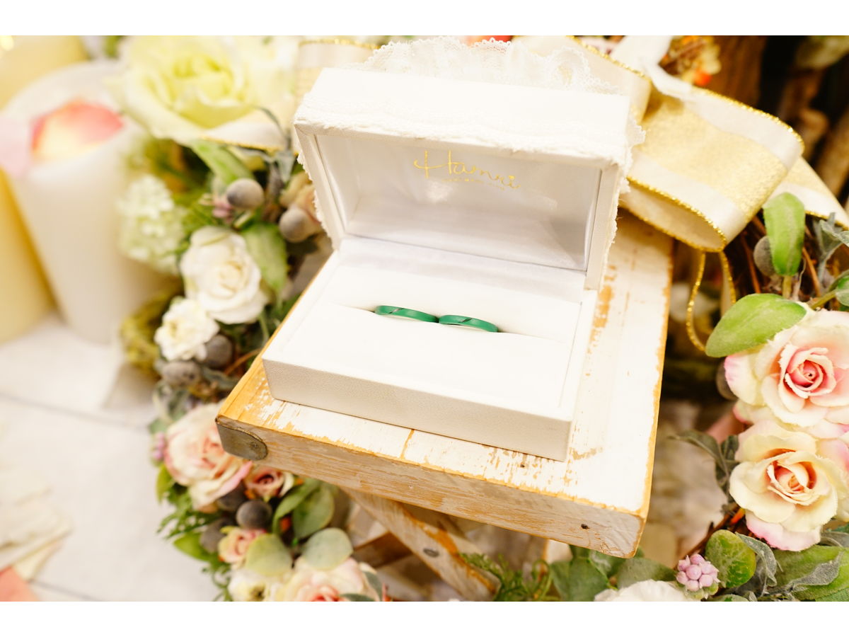 手作り結婚指輪T様&S様 2