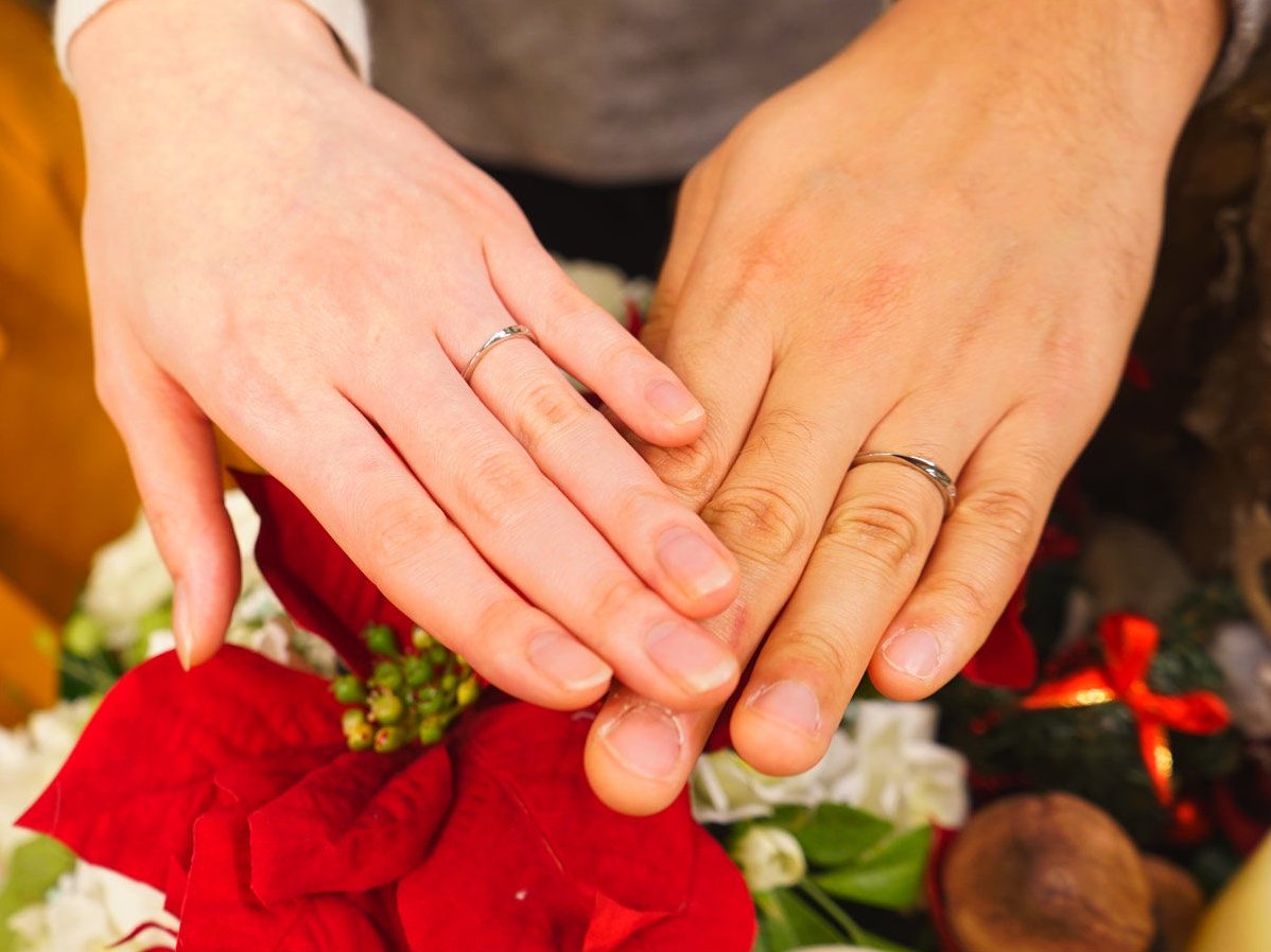 手作り結婚指輪Y様&M様 4