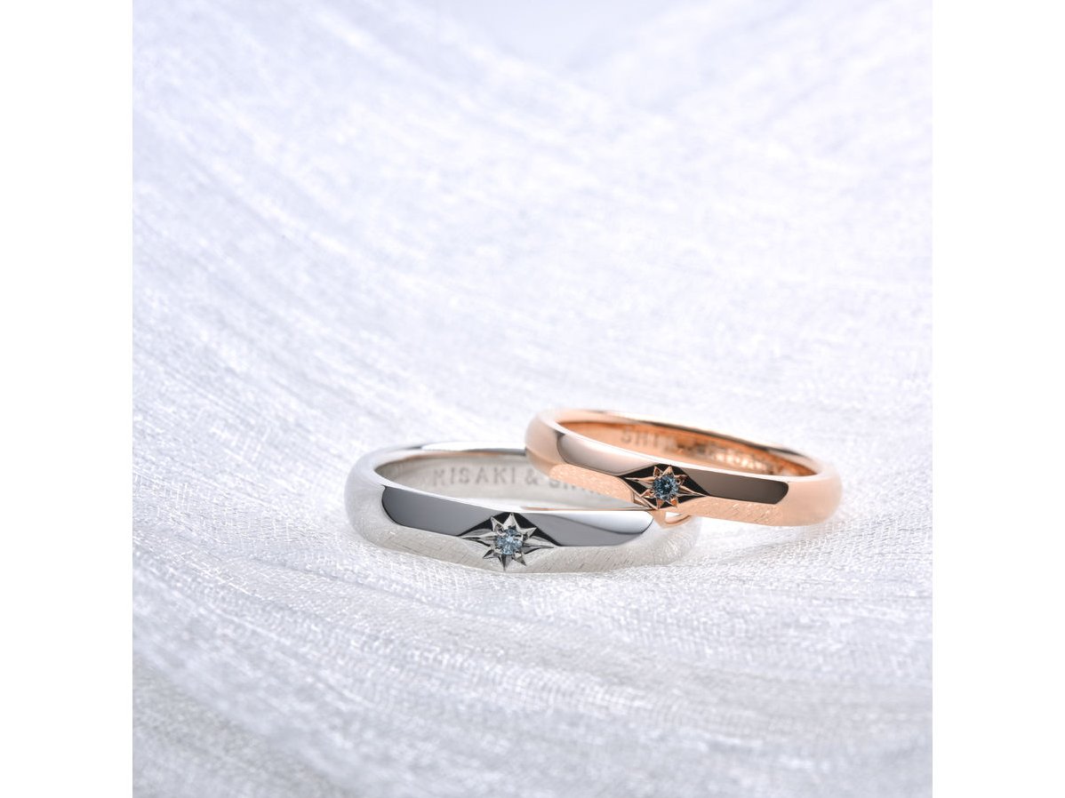 手作り結婚指輪S様&M様 2