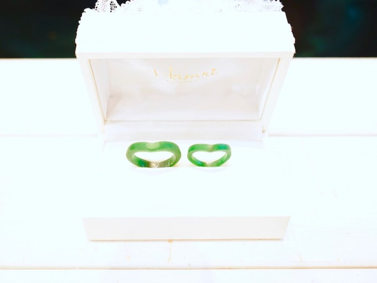手作り結婚指輪H様&M様 2