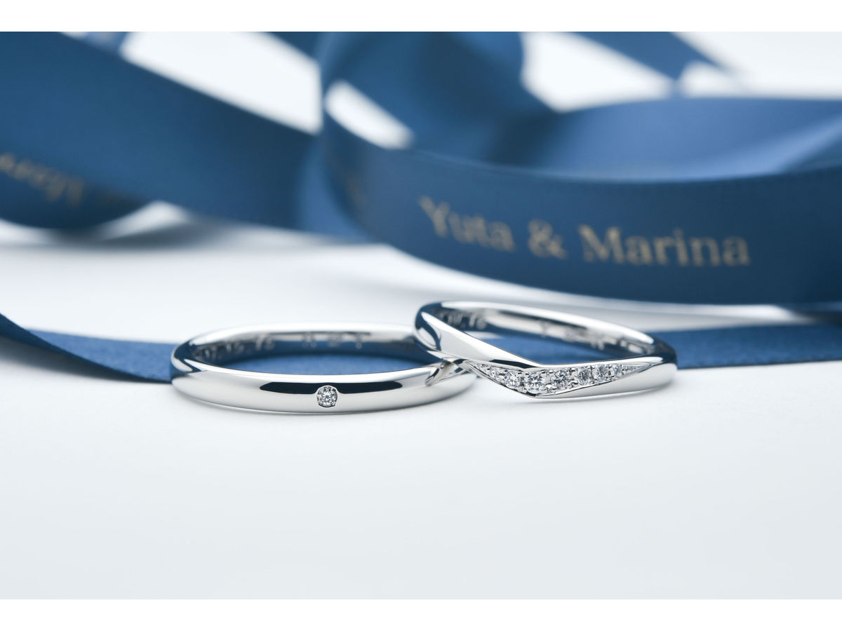 2019.04.26手作り結婚指輪Yuta & Marina 2