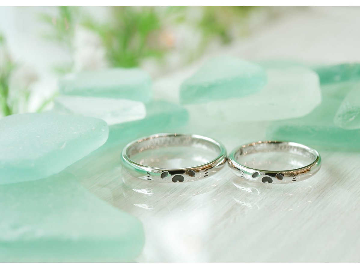 アザラシの手作り結婚指輪2020.01.30 2