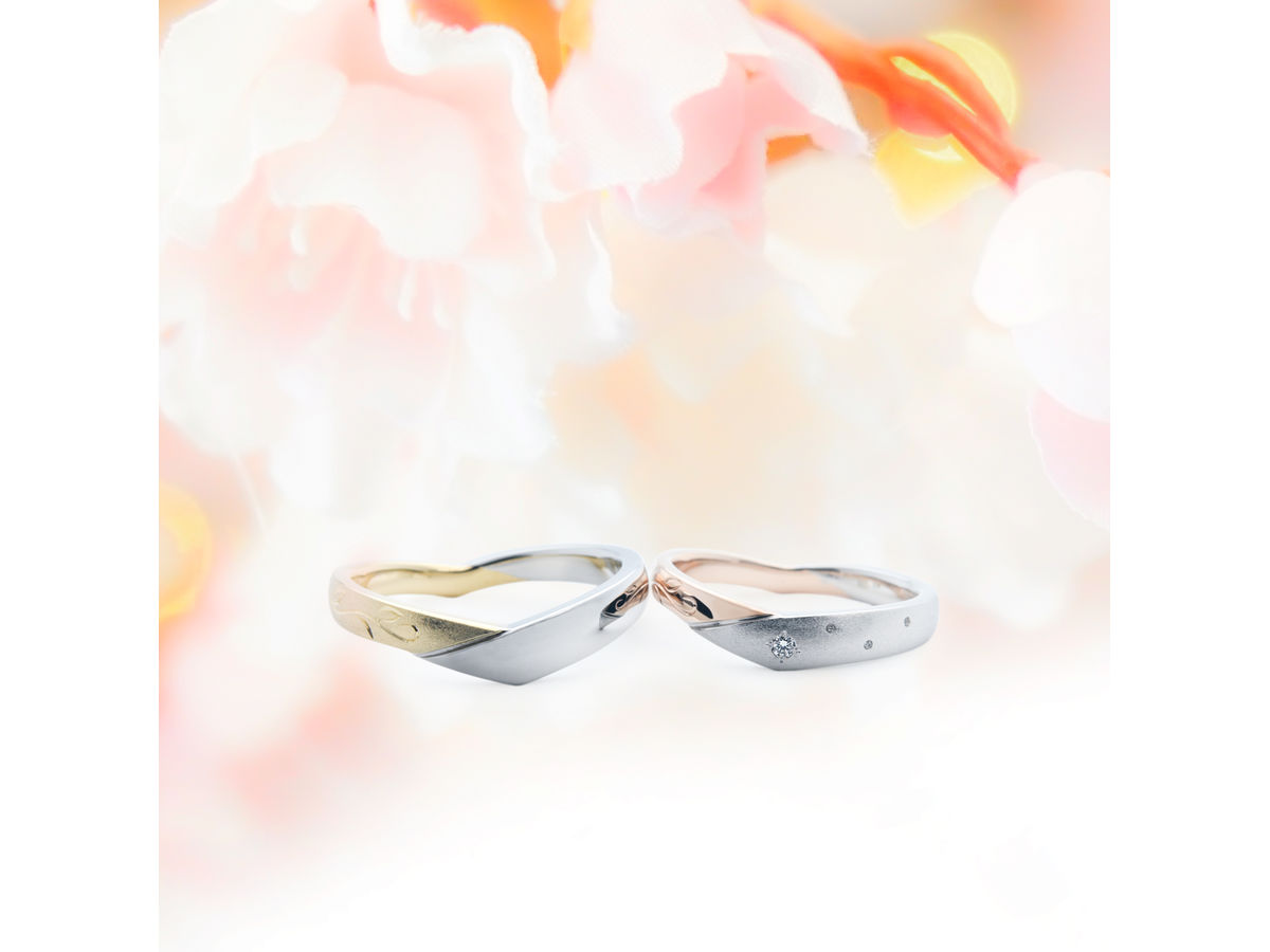 手作り結婚指輪F様&A様 2