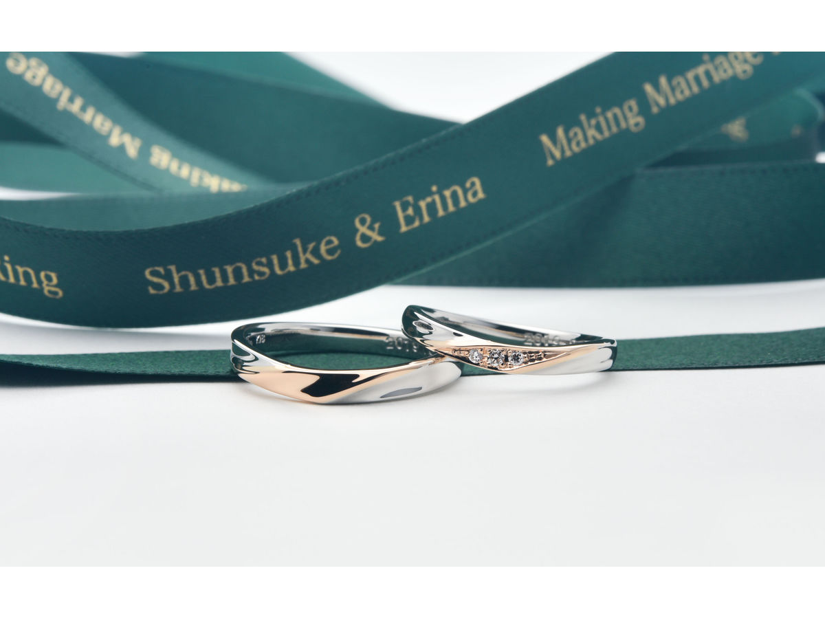 手作り結婚指輪Shunsuke & Erina2019.06.02tokyo 2