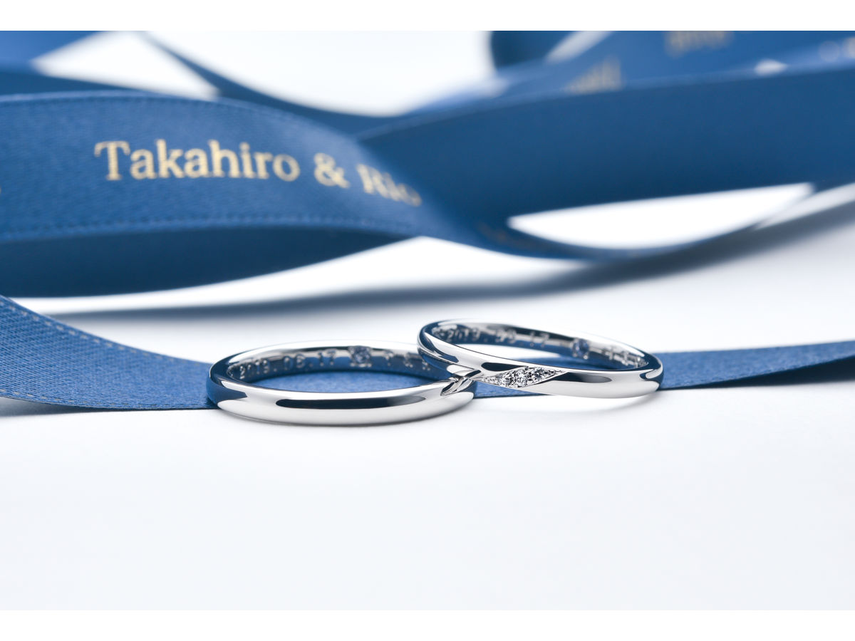 手作り結婚指輪Takahiro & Rio2019.06.17saitama 2