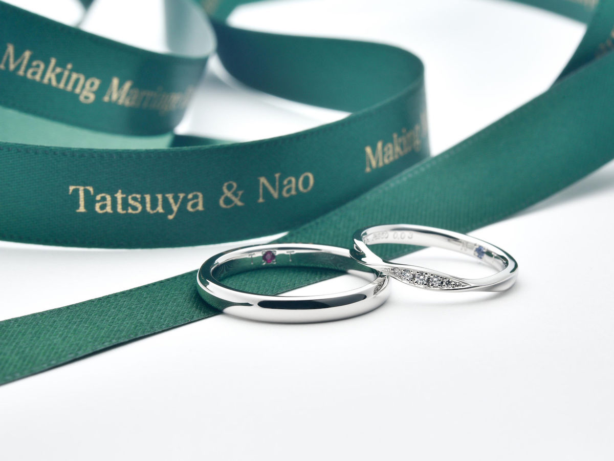 手作り結婚指輪Tatsuya&Nao様2019.11.02東京 2