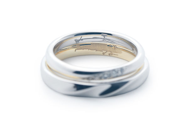 結婚指輪手作り内側Hamriハムリ