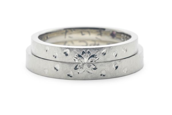 結婚指輪手作り桜Hamriハムリ