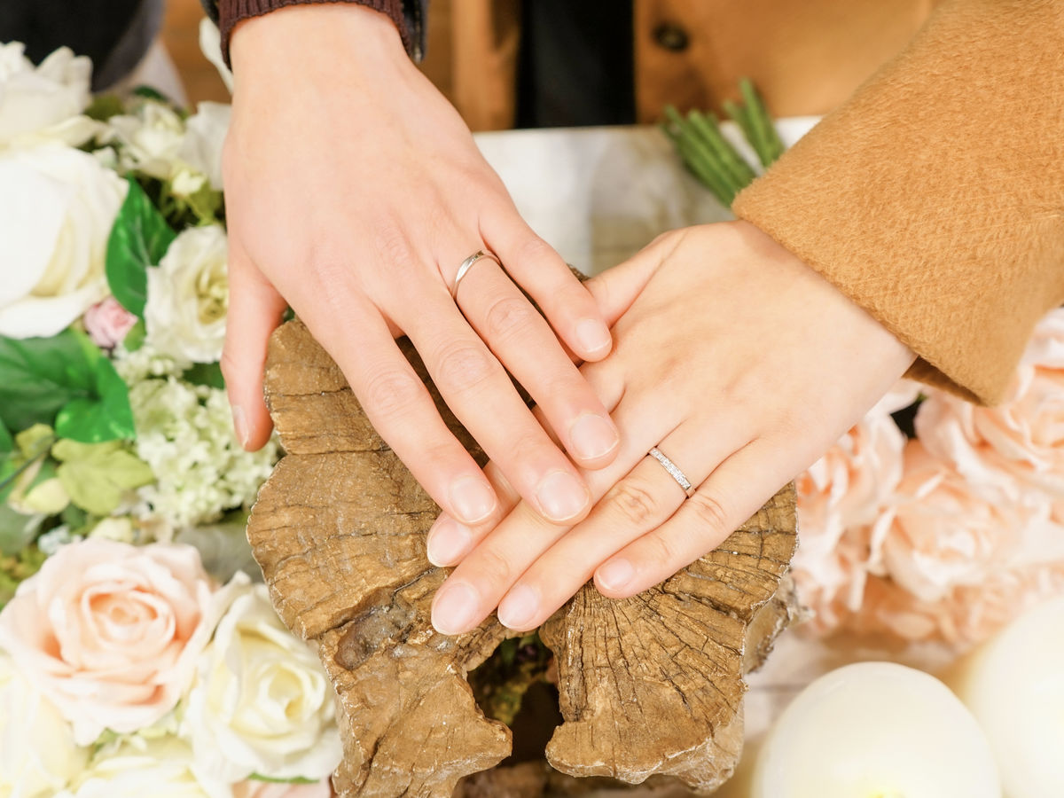 手作り結婚指輪 千葉県O様ご夫婦 2020.11.15 2
