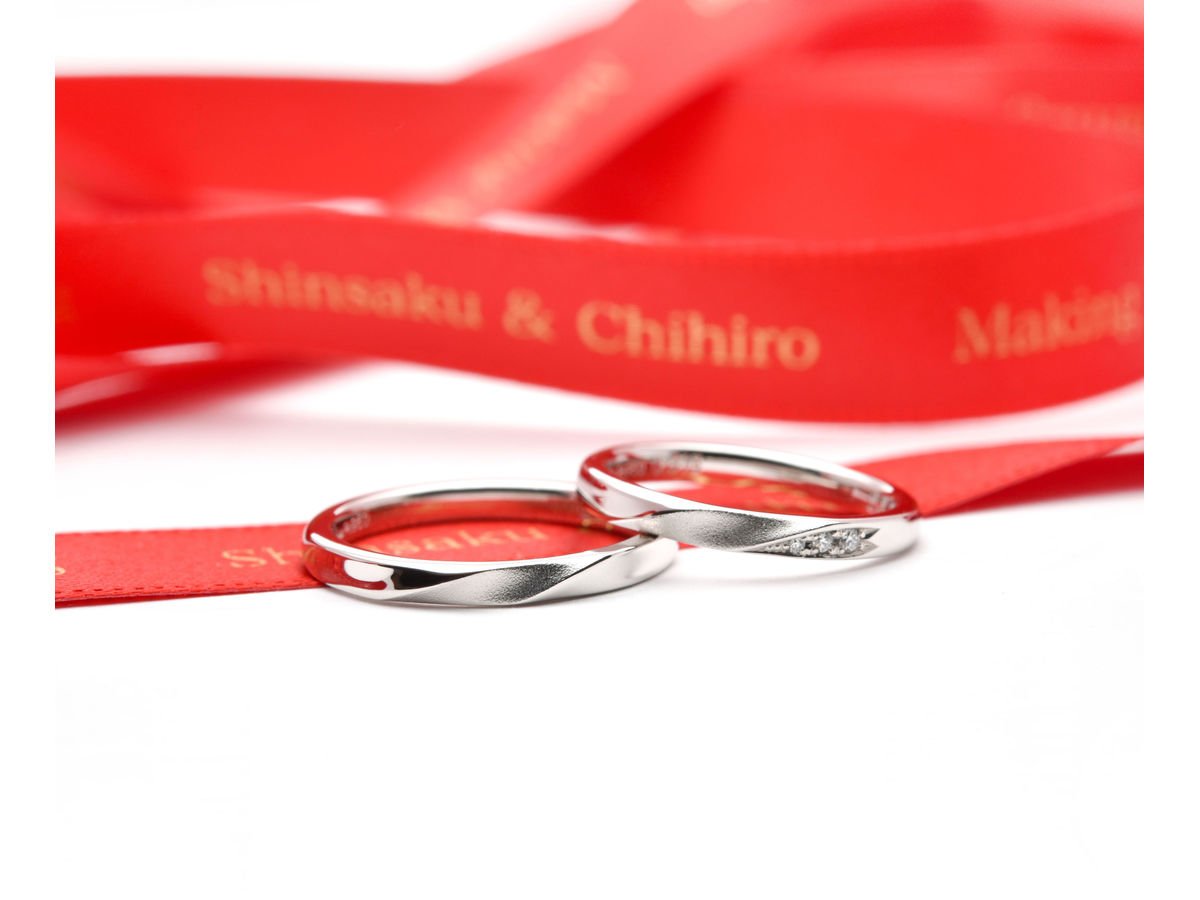 手作り結婚指輪 千葉Shinsaku & Chihiro 2022.12.05 2