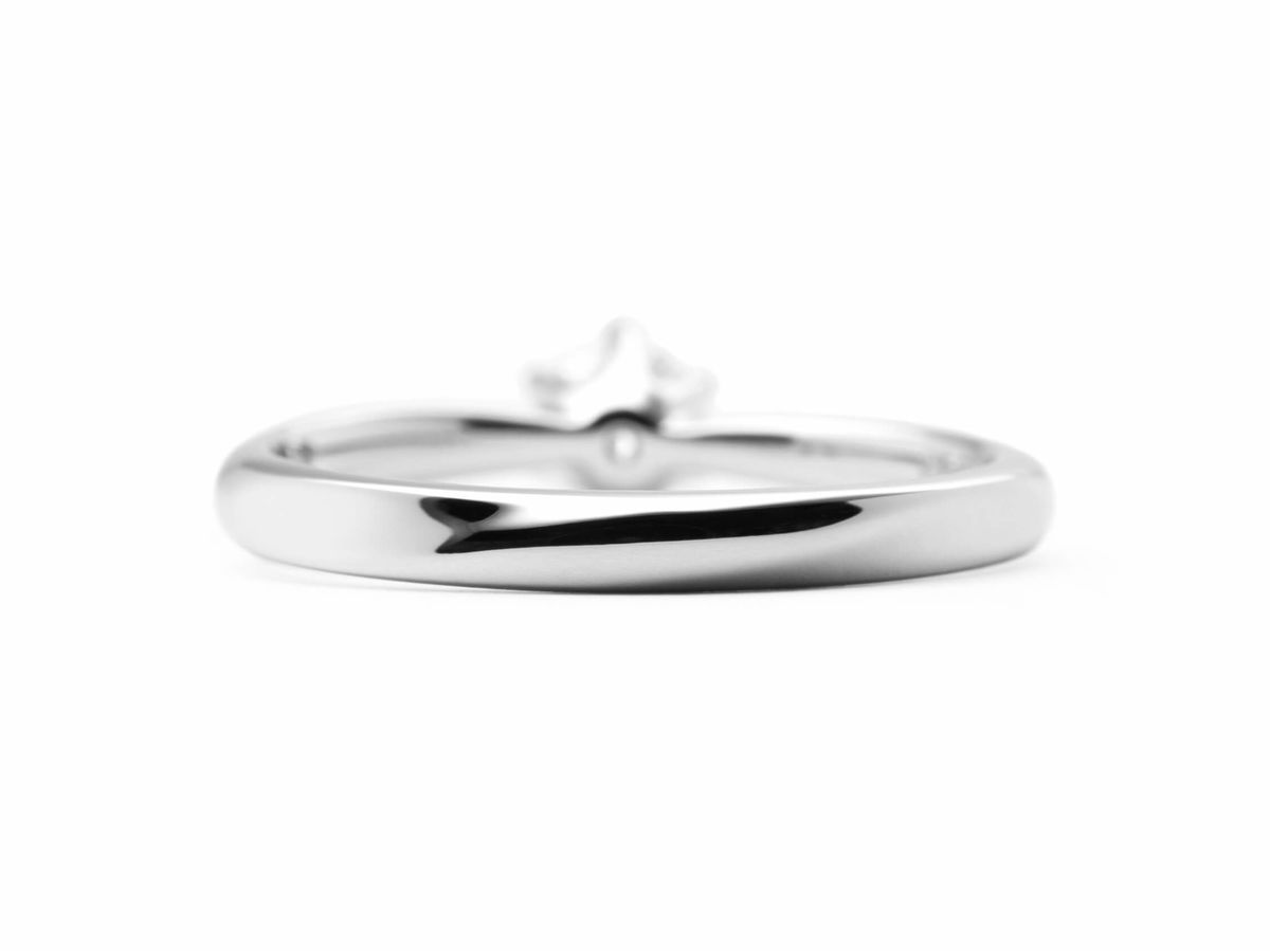 シンプルなソリティアの婚約指輪 (23112619960221) 2