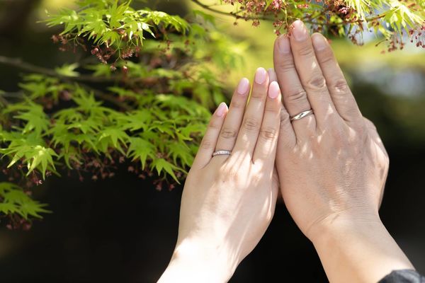 結婚指輪 着用