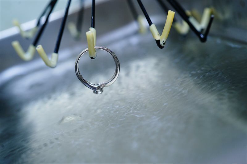 指輪のクリーニング（永年無料）