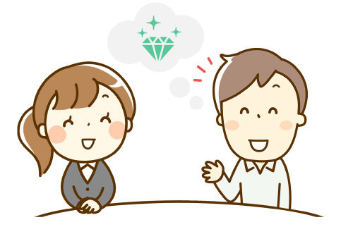 指輪を選ぶ